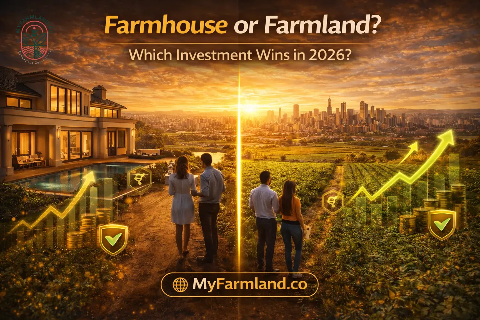 Farmhouse vs Farmland: Which Investment Makes More Sense in 2026? | MyFarmland.co