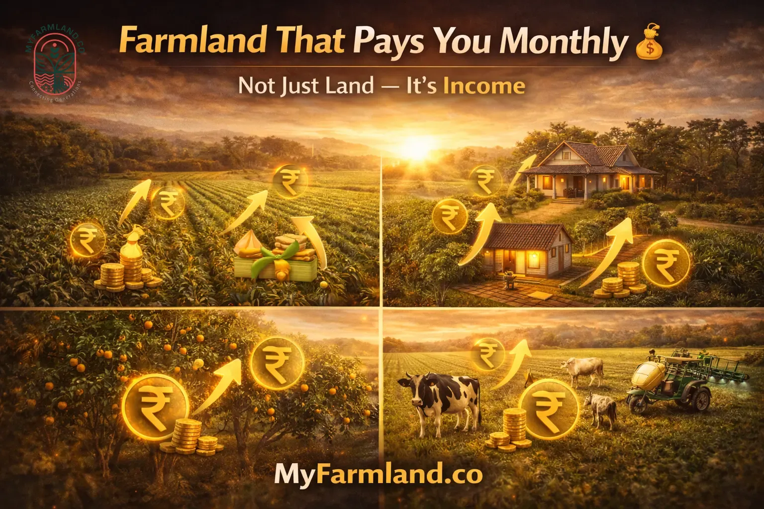 How Farmland Can Generate Monthly Income in 2026 (Not Just Long-Term Profit) | MyFarmland.co