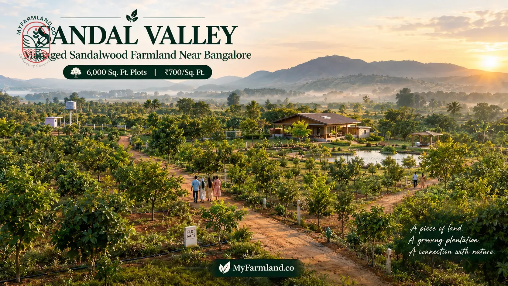 Sandal Valley by Neralu Farms: Managed Farmland Near Bangalore