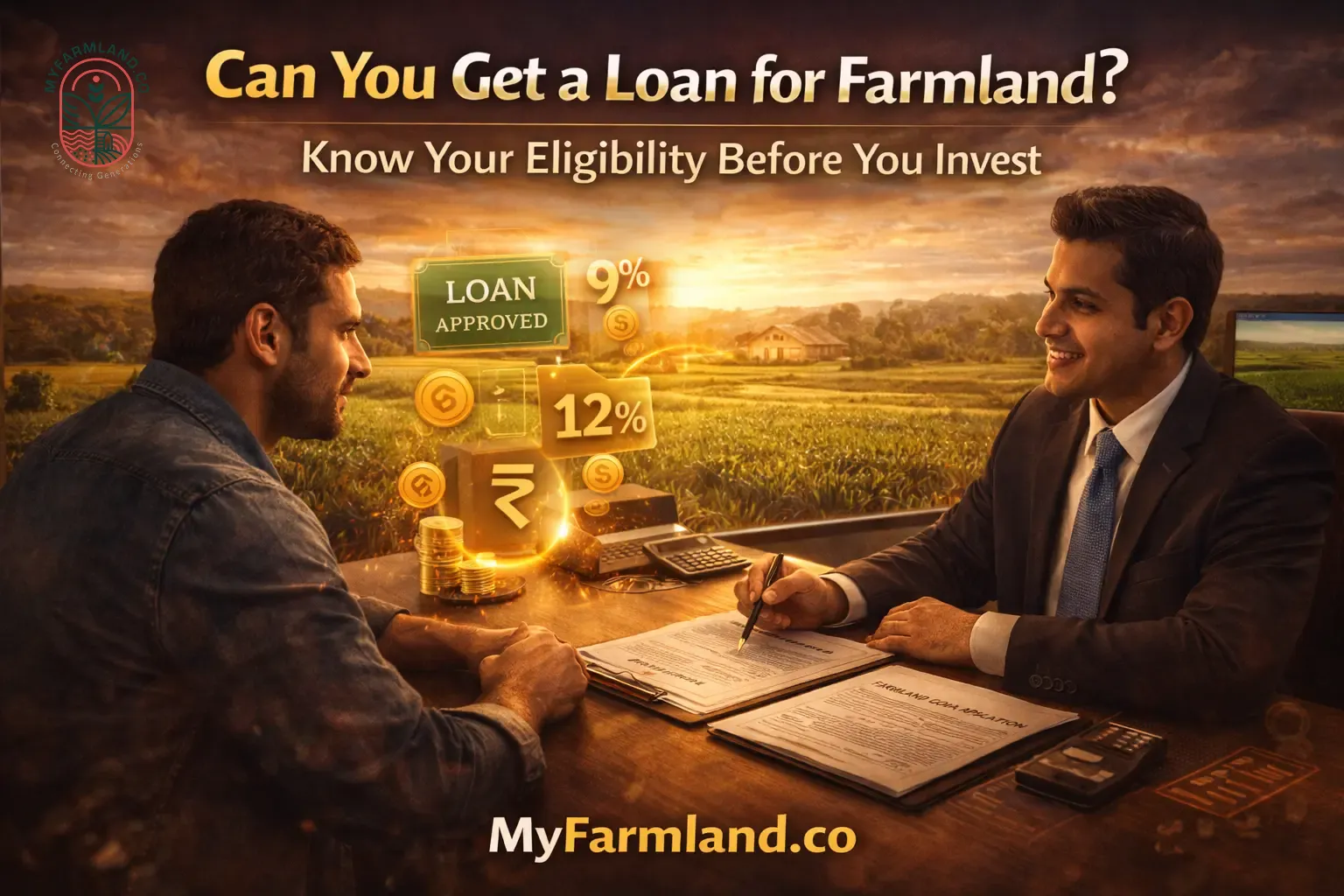 Farmland Loan Eligibility in India: Complete Guide for Buyers (2026) | MyFarmland.co