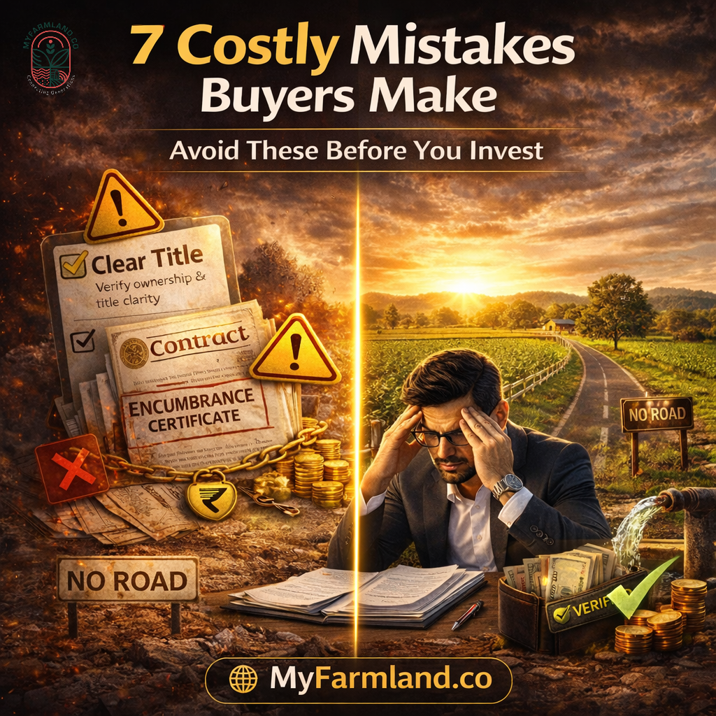 Top 7 Mistakes Farmland Buyers Make in 2026 (And How to Avoid Them) | MyFarmland.co