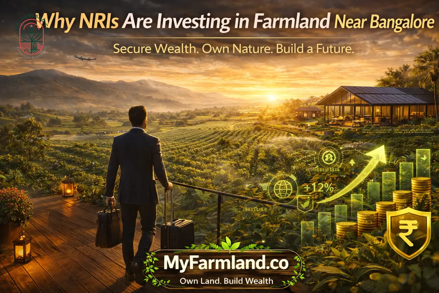 Why Smart NRIs Are Investing in Farmland Near Bangalore in 2026 | MyFarmland.co