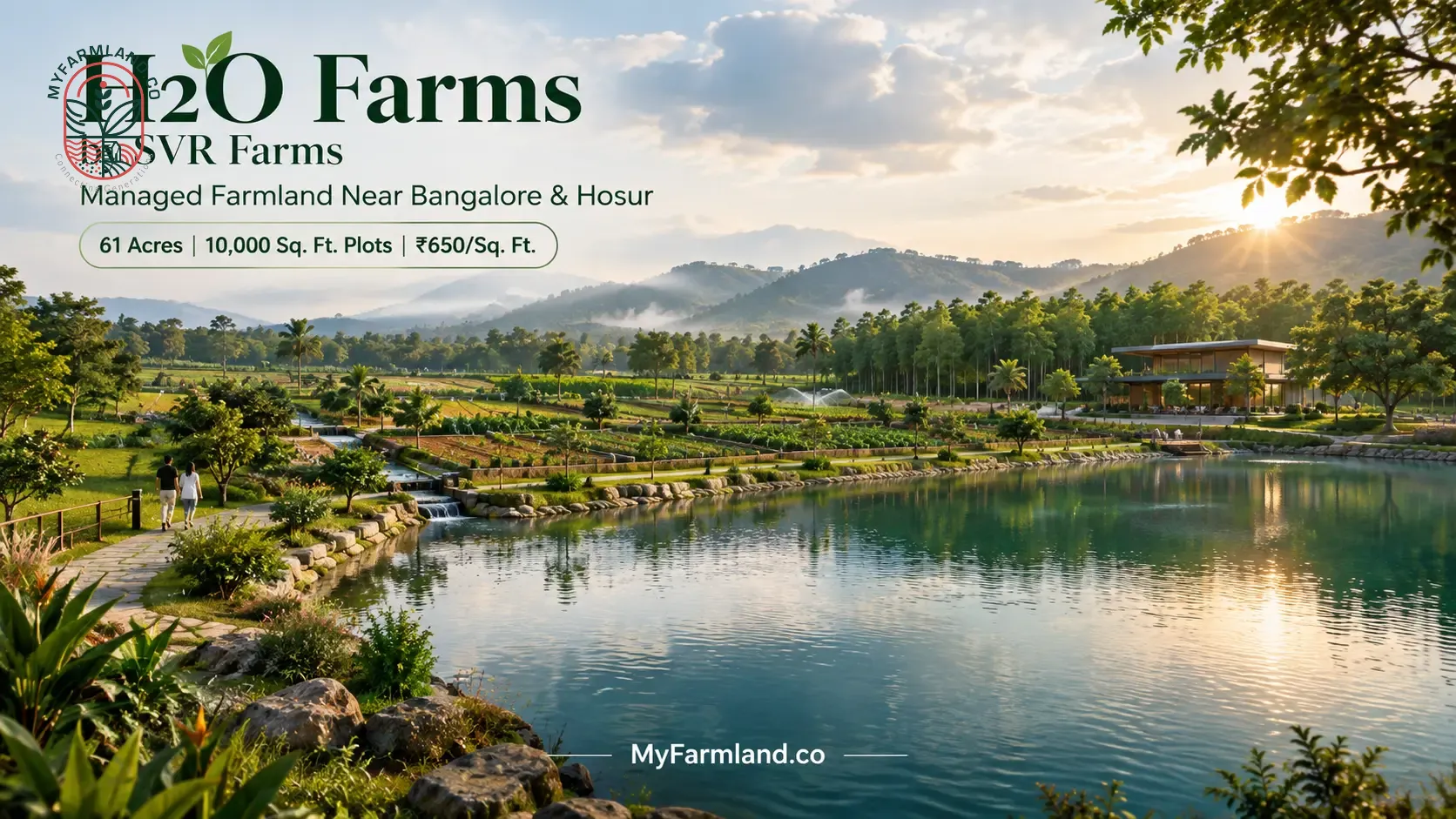 H2O Farms by SVR Farms: Water-Centric Managed Farmland Near Hosur and Bangalore