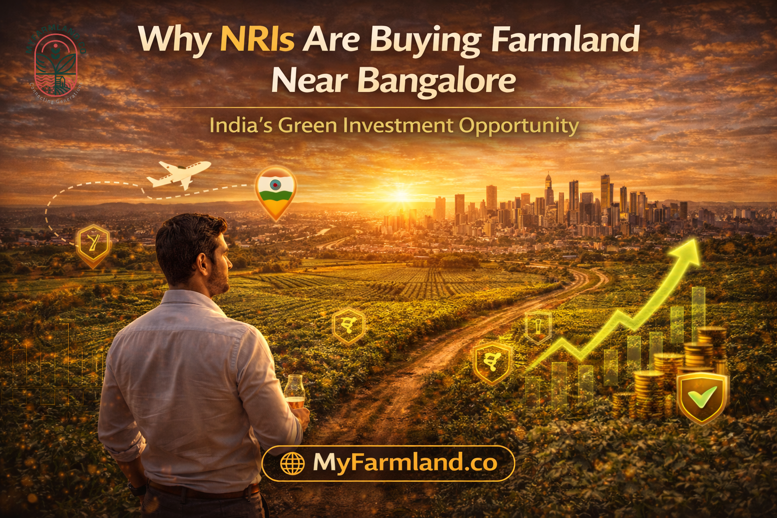 Why NRIs Are Investing in Farmland Near Bangalore in 2026 | Complete Guide | MyFarmland.co